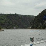 Kanufahrer in der Loreley