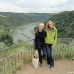 Astrid & Esther auf der Loreley