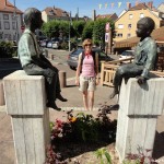 Astrid und die Jungs in Sarrebourg