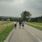 Wanderer in Frankreich